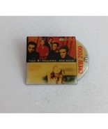 Vintage NSYNC &amp; Brittany Spears Crew 2000 Employee Lapel Hat Pin - $15.04