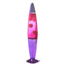 Metallic Purple Peace Motion Lamp - £48.32 GBP