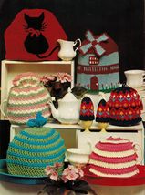 Vtg 50 Bazaar Baby Gifts Toys Bags Novelties Cosies Knit Crochet Patterns - £10.20 GBP