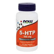 NOW Foods 5-HTP 100 mg., 60 Vegetarian Capsules - $15.05