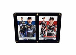 2X Autographed Jimmie Johnson &amp; Jeff Gordon Two Card Display Case (4.5X6.5 Inch) - £108.20 GBP