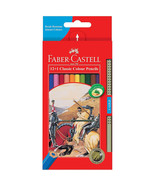 Faber-Castell Classic Coloured Pencils with Gold (12pk) - £14.13 GBP