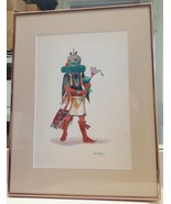 NAVAJO Bahah-Zhonie FRANK AUSTIN (&#39;38)Art Watercolor ORIGINAL Signed &#39;64... - £4,713.41 GBP