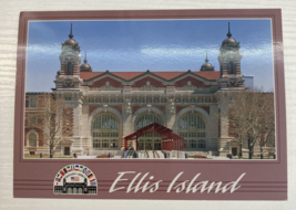 Ellis Island Building Postcard - £2.12 GBP