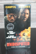 Undisputed VHS Sealed Watermark-  Wesley Snipes &amp; Ving Rhames-Miramax 2003 - £14.78 GBP