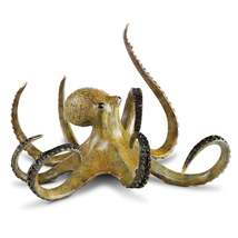 Hunting Octopus Sculpture - $242.00