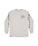 Salty crew Stealth standard L/S tee - Athletic Heather - £37.52 GBP