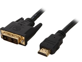 StarTech.com HDDVIMM3 Black HDMI (19 pin) Male to DVI-D (19 pin) Male to Male Ca - £40.14 GBP