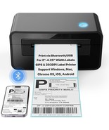Bluetooth Thermal Label Printer, 4&quot;x6&quot; Shipping Label Printer - £61.15 GBP