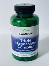 Swanson Triple Magnesium Complex Capsules, 400 mg, 100 Count, Exp 10/28 - $15.74