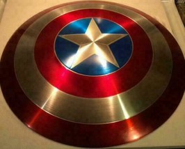 Captain America Shield Round Shape 24 Inches Avenger Shield - £129.09 GBP