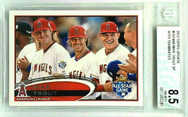 Bgs 8.5 Ssp Mike Trout Rookie! 2012 Topps Update #US144B Angels Mvp, Variation - £1,039.12 GBP