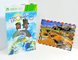 Instruction Manual Booklet Only TROPICO 5 XBOX 360 2014 W/ Postcard No Game - £4.32 GBP