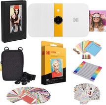 Kodak Smile Instant Print Digital Camera (White/Yellow) Photo Frames Bundle With - £136.88 GBP