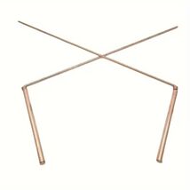 Copper Divination Dowsing Rods – 2pcs Retractable Energy Detection - $14.84