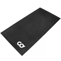 Bike Mat - 30&quot; X 72&quot; (Soft) - Compatible With Indoor, Exercise Stationar... - £57.54 GBP