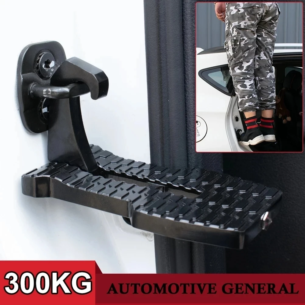 Multifunction Foldable Car Roof Rack Step Car Door Step Universal Latch ... - $9.09