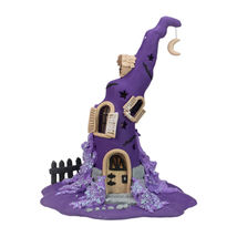 10.43&quot; Battery Operated Witches Hat Halloween Table Top Decor - £179.19 GBP