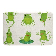 Cartoon Frog Non-Slip Absorbent Bath Rug for Home Use - $46.52