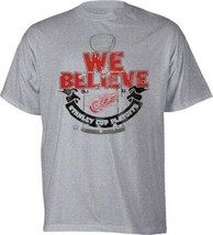 Detroit Red Wings Stanley Cup Playoffs t-shirt NWT Old Time Hockey NHL new - £13.51 GBP