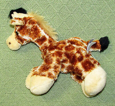 Aurora World Mini Flopsies 6&quot; Giraffe B EAN Bag Stuffed Animal Spotted Plush Toy - £4.50 GBP