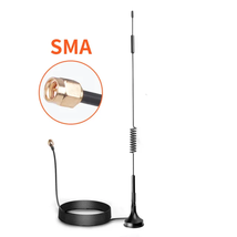 700-2700Mhz 12Dbi 2G 3G 4G LTE Magnetic Antenna TS9 CRC9 SMA Male Connector GSM  - £11.09 GBP+