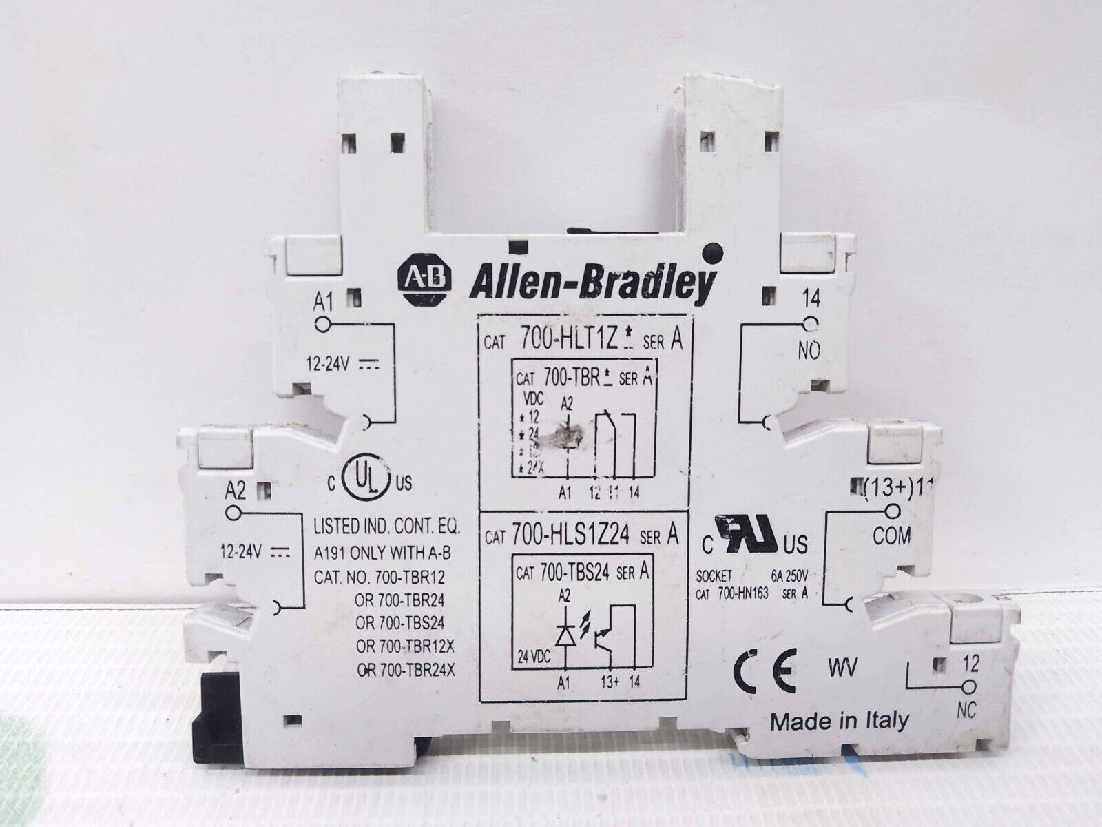 Allen Bradley 700-HN163 Series A Relay Socket 24V DC - $48.60