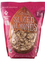 Member&#39;s Mark Sliced Almonds (2 Lbs.) Shipping The Same Day - £22.42 GBP