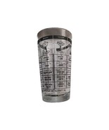 American METALCRAFT Glass Cocktail Mixed Drink Recipe Shaker Bar Mixer R... - $14.17