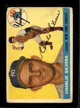 1955 Topps #188 Charlie Silvera Fair Yankees Dp *NY5211 - £2.93 GBP