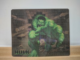Incredible Hulk Lenticular 3D Dealer Ad Card - 4"x3.25" - Marvel 2003 - Avengers - $5.00