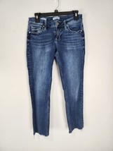 Vigoss Crop Women&#39;s Jeans Size 4 Medium wash 29x25.5 low rise  - £11.60 GBP