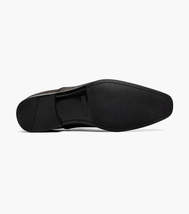 Stacy Adams Starleigh Rhinestone Plain Toe Slip On Black and Gold 25685-715 image 3