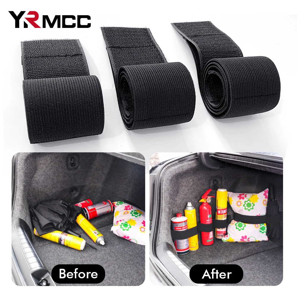 Cars Trunk Organizer Storage Bag Stowing Tidying Belt Car Accessories Fixed - £10.74 GBP+
