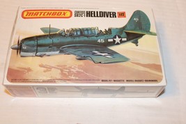 1/72 Scale Matchbox, Curtiss SB2C-1 Helldiver Model Kit #PK-104 Sealed Box - $50.00