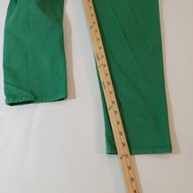Gap 1969 RN#54023 Women's Green Cotton Blend Legging Jean Size 32/14R (35×27) image 14