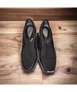 CLARKS ARTISAN COLLECTION WOMENS DRESS/OFFICE SHOES SIZE 8 M BLACK LEATH... - $19.31