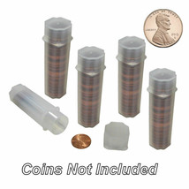 Penny/Cent Square Coin Tubes by Guardhouse, 19mm, 5 pack - £5.62 GBP
