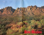 1980&#39;s Travel Map New Mexico Official Road Map Guide Camping Museums Rec... - £9.55 GBP