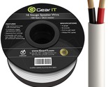 GearIT 16/2 Speaker Wire (100 Feet) 16 Gauge (Copper Clad Aluminum) - Fi... - $45.99