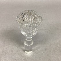 Vintage Clear Crystal Glass Decanter Stopper Only - 4.5”H - $277.99 MXN