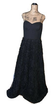 Aidan Mattox Womens Black Embellished  Prom Formal Dress Gown 12 - £159.37 GBP