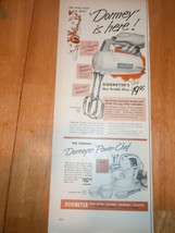 Vintage Dormeyer Mixer Magazine Advertisement 1945 - £3.13 GBP