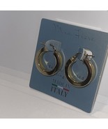 Mia Fiore MADE IN ITALY 18KT GOLD PLATED SS  Hoop Earrings 7/8" NEW - €75,69 EUR Mia Fiore MADE IN ITALY 18KT GOLD PLATED SS  Hoop Earrings 7/8" NEW - €75,69 EUR