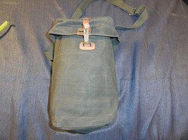 Vintage Dutch Army Military Model K K52 Mask Bag Waterproof Pouch W/ Strap - £22.96 GBP