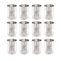 Stainless Steel Drinking Glass For Dining Table Set Of  6 best quality free ship - £18.09 GBP