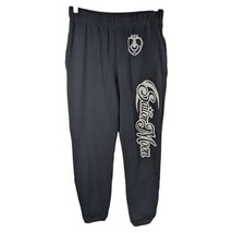 Sailor Moon Y2K Womens Sweatpants Capri Jogger Size Large Black White Sw... - $39.60