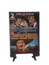 Los 3 Compadres Los Galleros De Jalisco: DVD 2 Peliculas de Cine Mexicano - £11.83 GBP