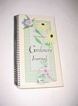 HAWKS GROVE GARDENS The Everyday Gardener&#39;s Journal Any Year Spiral Boun... - $18.97