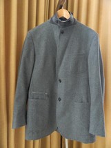 Ermenegildo Zegna Jacket Sport Coat Cashmere Blend Gray 50 R mint - £247.97 GBP